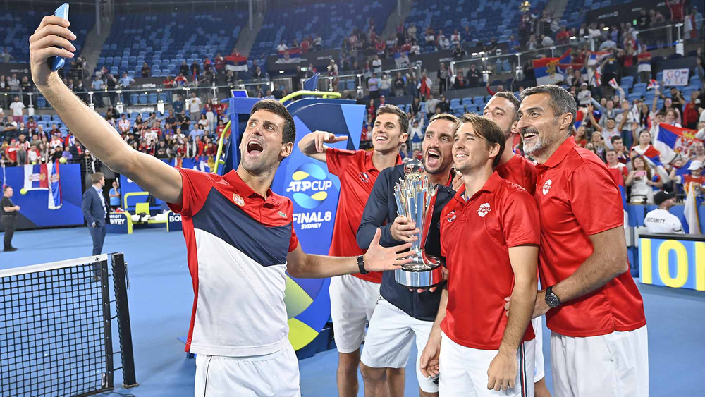 Сборная Сербии по теннису заработала Кубок ATP-2020