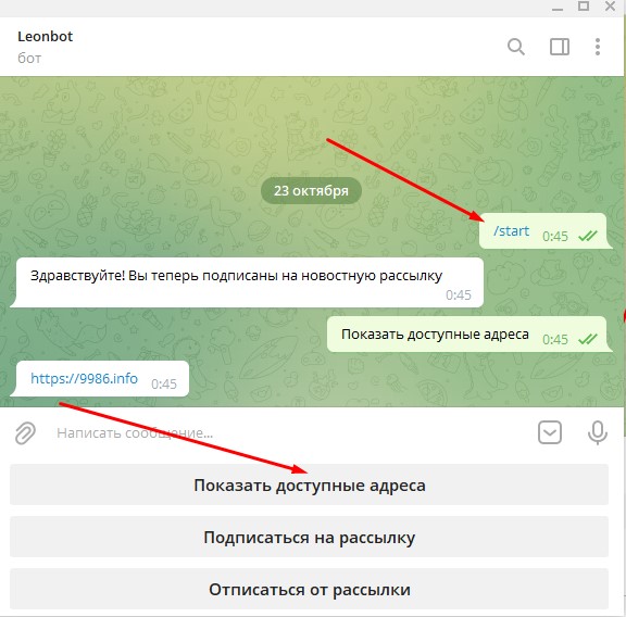 Обход блокировок БК Леон