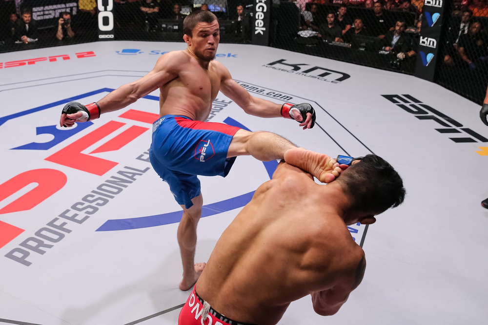 Умар Нурмагомедов на турнире PFL 6