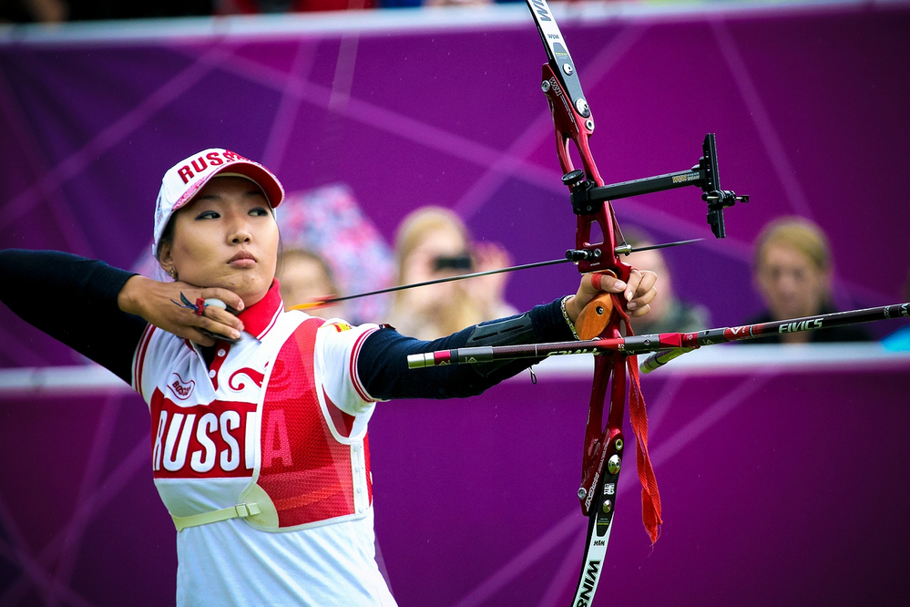 Елена Осипова стрельба из лука олимпиада