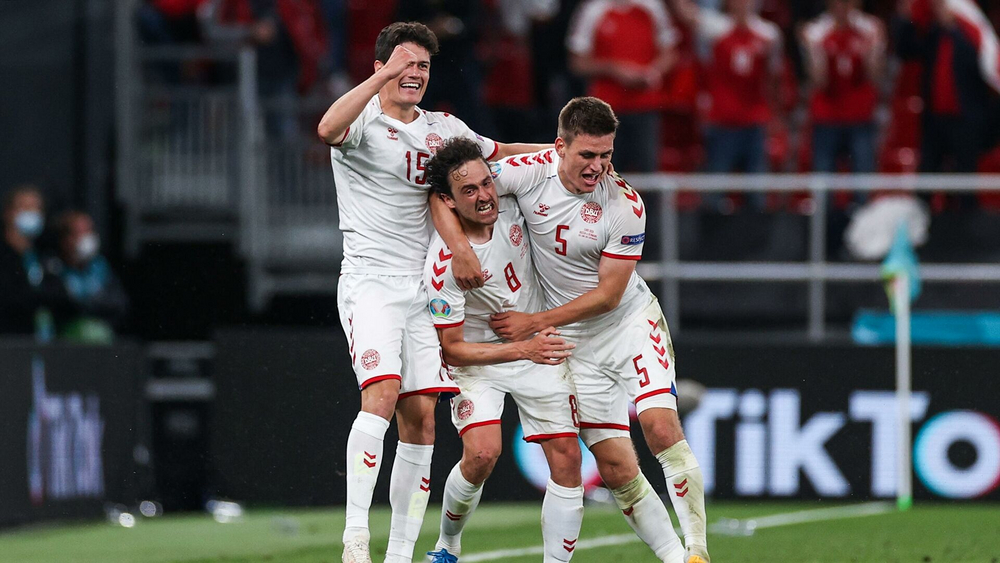 Радость игроков сборной Дании
