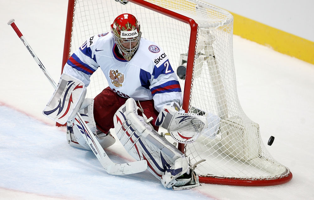 Набоков вратарь хоккей металлург. Вратарь НХЛ Набоков.