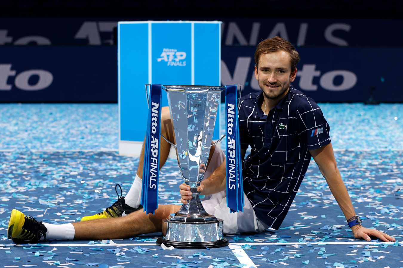 Medvedev ATP Finals 2019 Trophy.