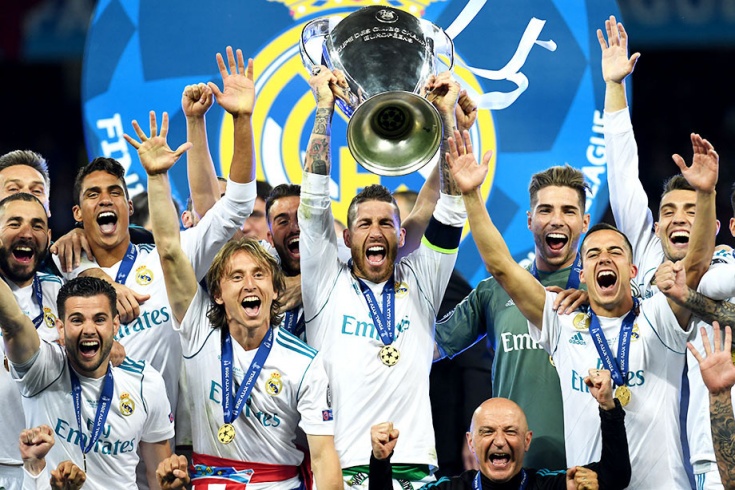 «Реал» Мадрид празднует победу в Лиге чемпионов 2017/18